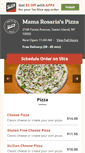 Mobile Screenshot of mamarosariaspizza.com
